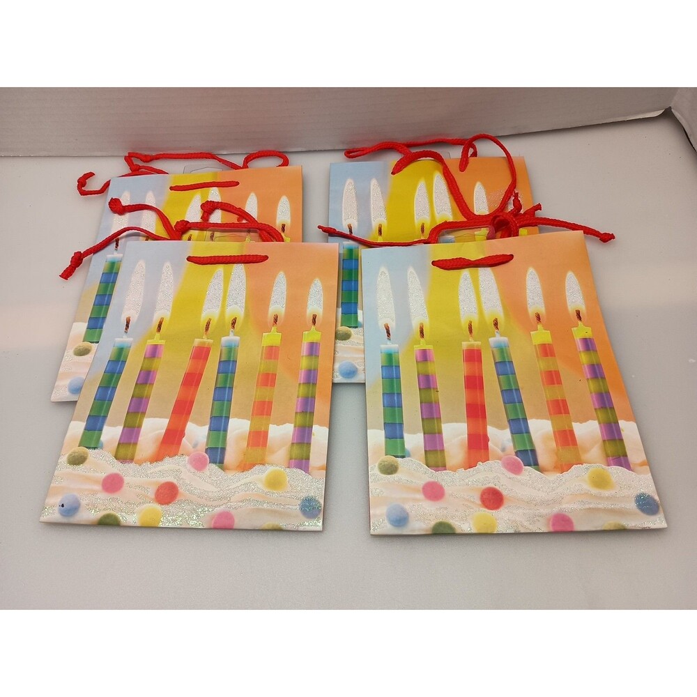 American Greetings Birthday Themed Gift Bags With Handles Two Sizes